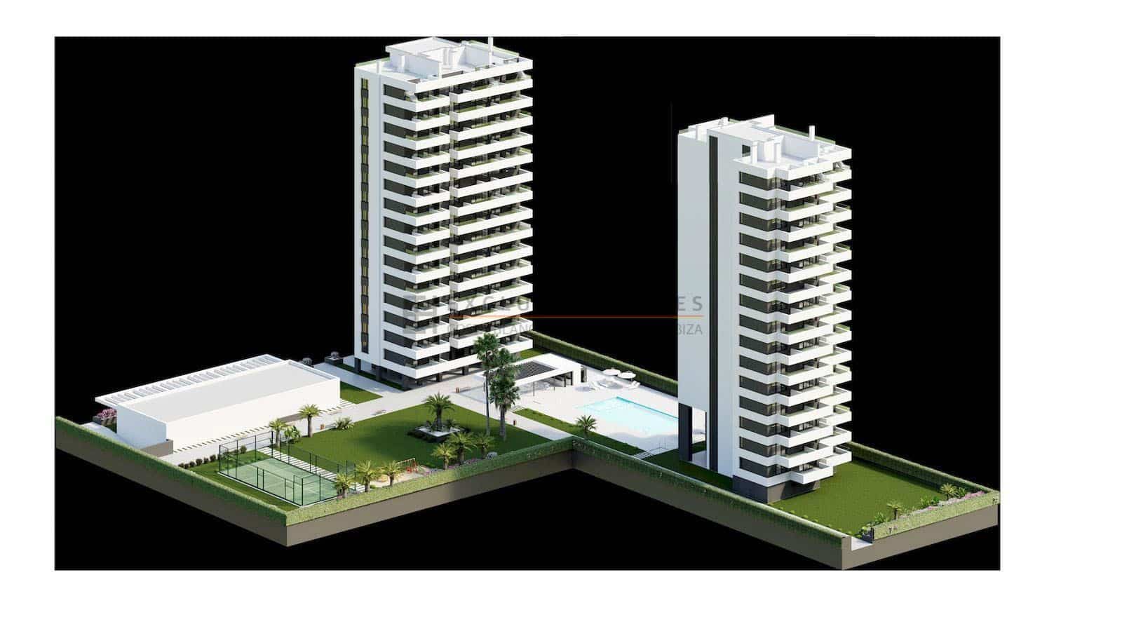 3 slaapkamer Appartement te koop in Calpe / Calp met zwembad garage - € 540.250 (Ref: 8665109)