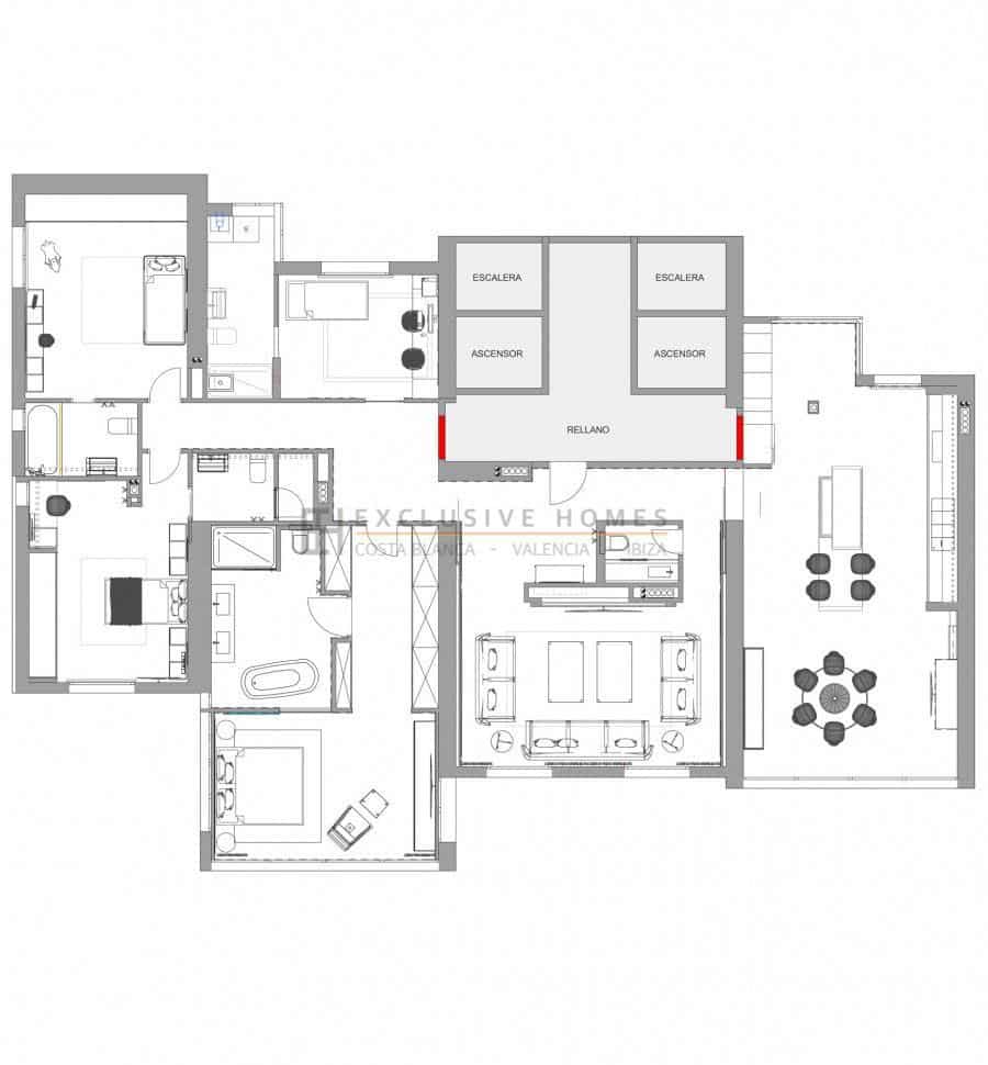 4 slaapkamer Appartement te koop in Benidorm met zwembad garage - € 1.000.000 (Ref: 8665111)