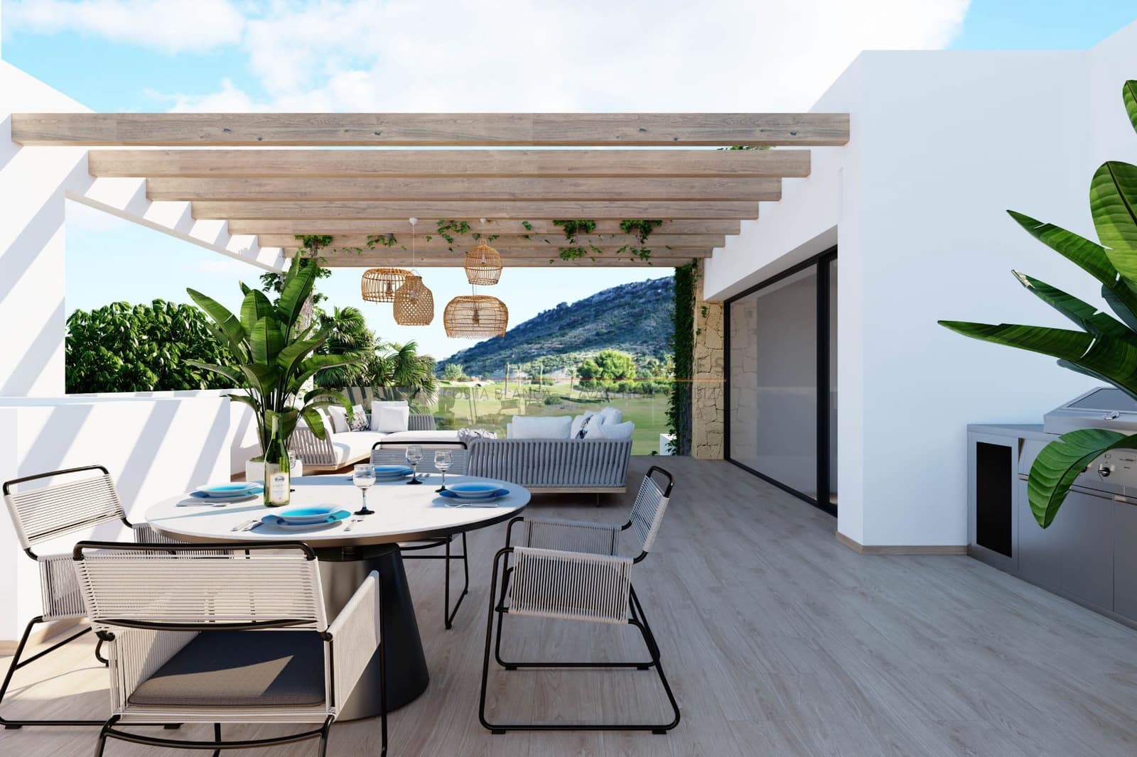 4 sovrum Villa till salu i Monforte del Cid med pool garage - 1 190 000 € (Ref: 8665119)