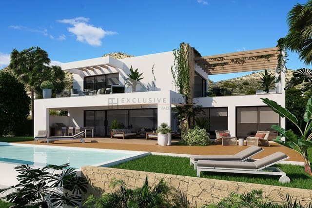 4 sovrum Villa till salu i Monforte del Cid med pool garage - 1 190 000 € (Ref: 8665119)