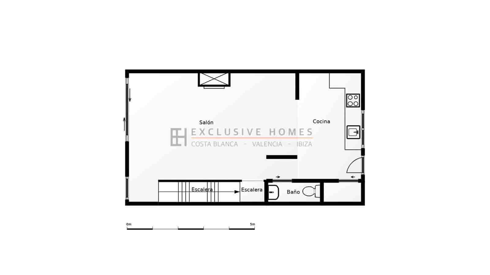 3 soveværelse Byhus til salg i Albir med swimmingpool garage - € 495.000 (Ref: 9938608)