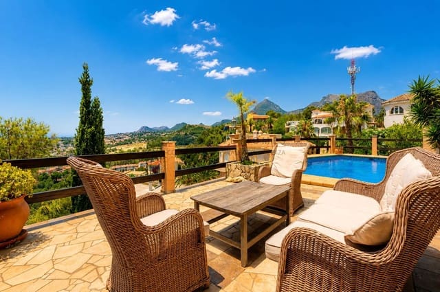 3 soverom Villa til salgs i Alfaz del Pi / L'Alfàs del Pi med svømmebasseng garasje - € 1 295 000 (Ref: 9945083)
