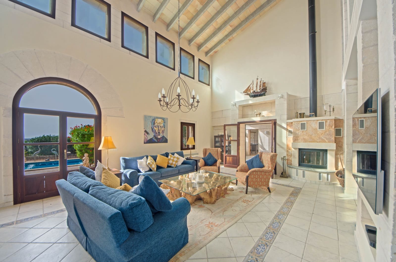 6 soveværelse Finca/Landehus til salg i Ses Salines med swimmingpool garage - € 1.950.000 (Ref: 9057987)