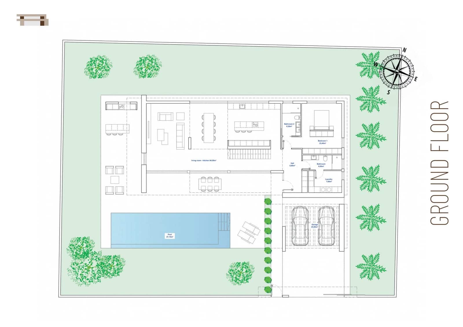 4 bedroom Villa for sale in Cabo Roig with pool - € 1,990,000 (Ref: 7752314)