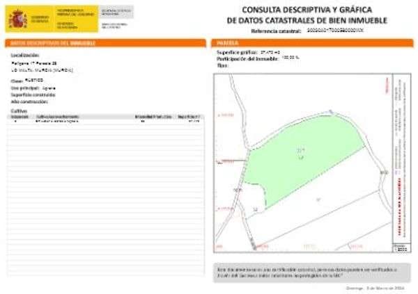 Rakentamaton maa myytävänä paikassa El Esparragal, Murcia kaupunki - 360 000 € (Ref: 8488507)