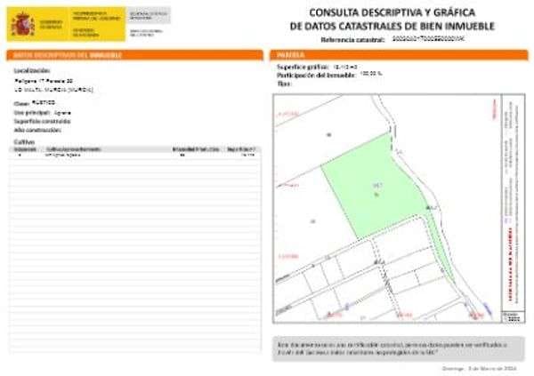 Rakentamaton maa myytävänä paikassa El Esparragal, Murcia kaupunki - 360 000 € (Ref: 8488507)