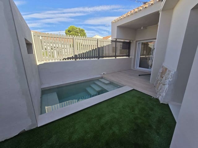 3 makuuhuone Omakotitalo myytävänä paikassa Santiago de la Ribera, San Javier mukana uima-altaan - 364 800 € (Ref: 9412606)