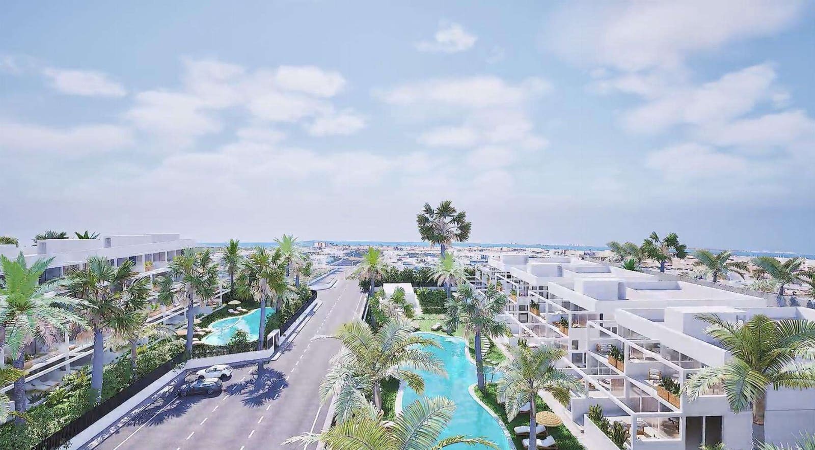 Apartamento de 2 habitaciones en Mar de Cristal en venta con piscina garaje - 270.000 € (Ref: 9719377)