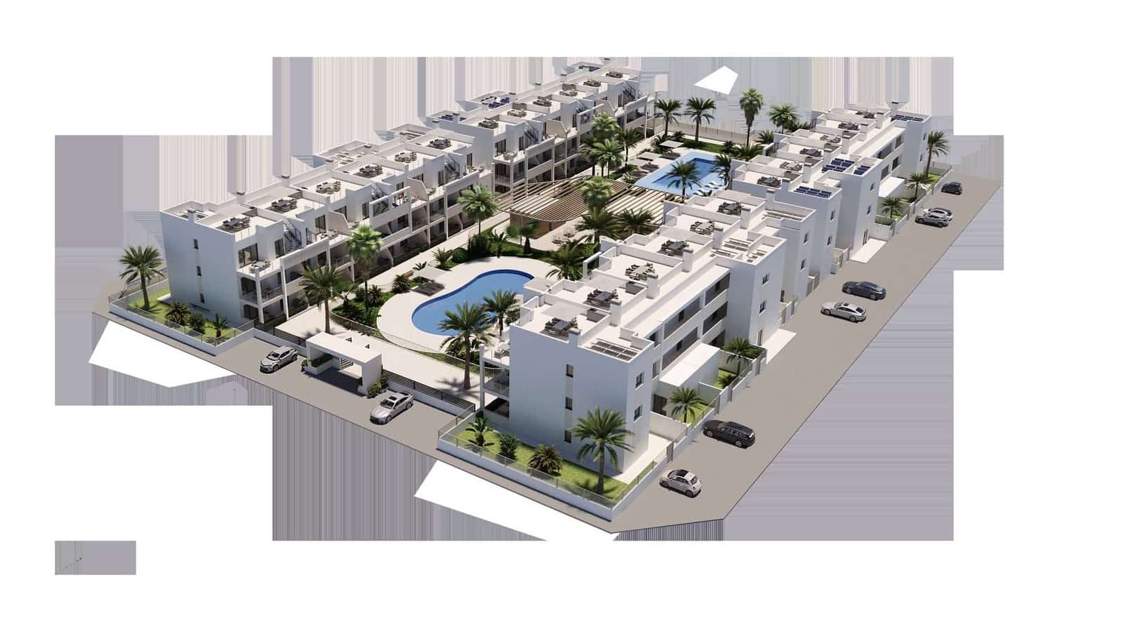 2 bedroom Apartment for sale in Murcia city with pool - € 226,900 (Ref: 9816825)