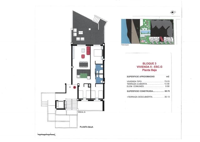 3 chambre Appartement à vendre à Dénia avec piscine garage - 409 000 € (Ref: 6617237)