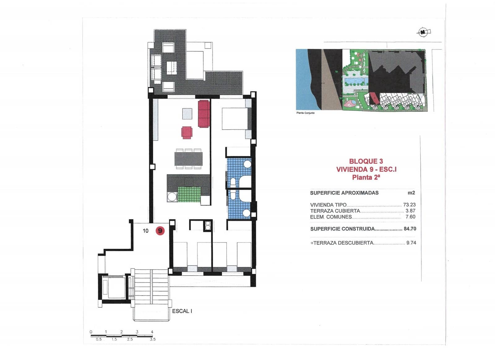 3 chambre Appartement à vendre à Denia avec piscine garage - 409 000 € (Ref: 6617237)