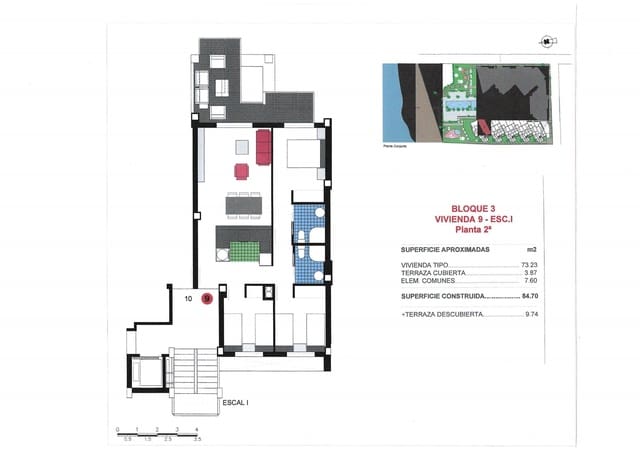 3 chambre Appartement à vendre à Dénia avec piscine garage - 409 000 € (Ref: 6617237)