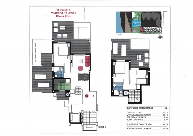 3 chambre Appartement à vendre à Dénia avec piscine garage - 409 000 € (Ref: 6617237)