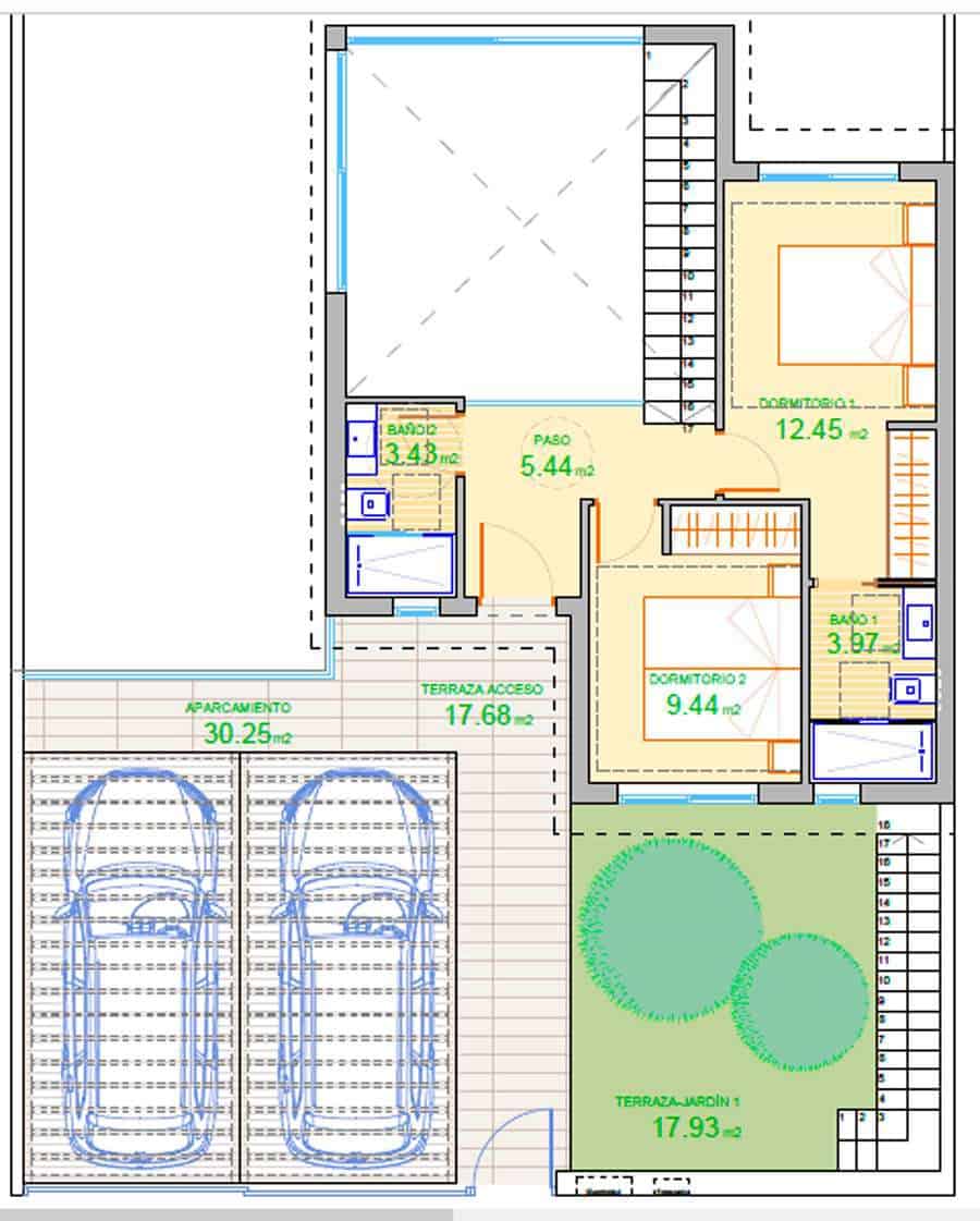3 Zimmer Villa zu verkaufen in Polop mit Pool Garage - 625.000 € (Ref: 6725053)
