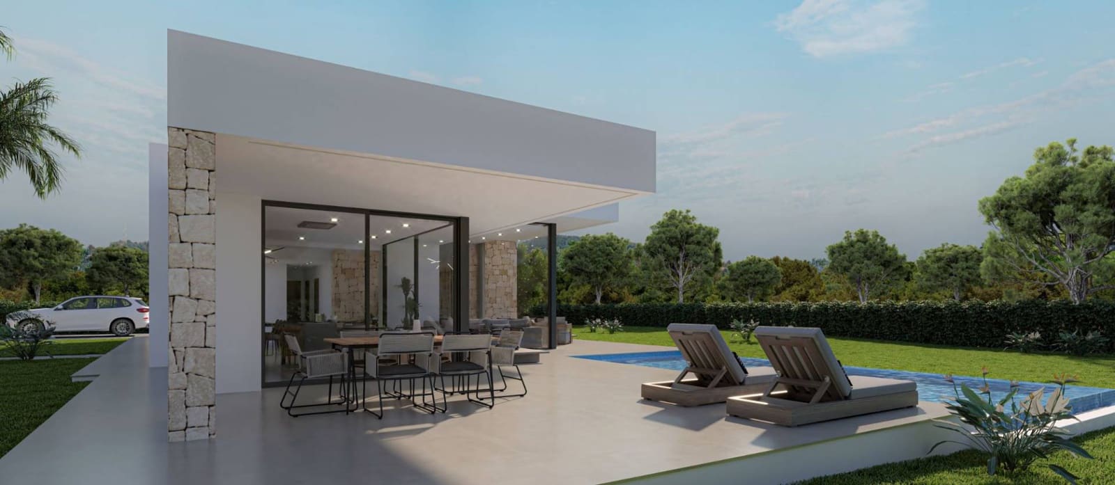 3 camera da letto Villa in vendita in Adsubia con piscina garage - 876.000 € (Rif: 6999742)