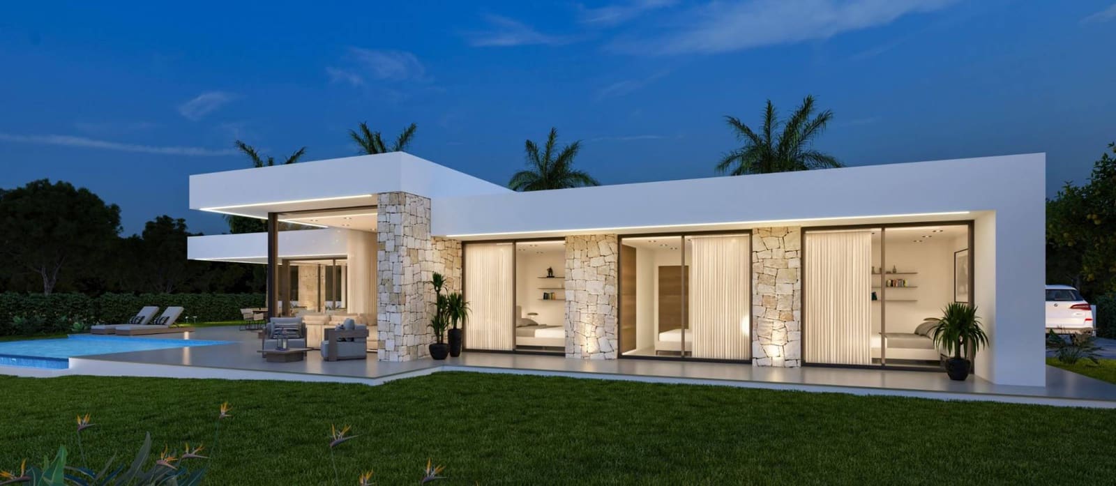 3 camera da letto Villa in vendita in Adsubia con piscina garage - 876.000 € (Rif: 6999742)