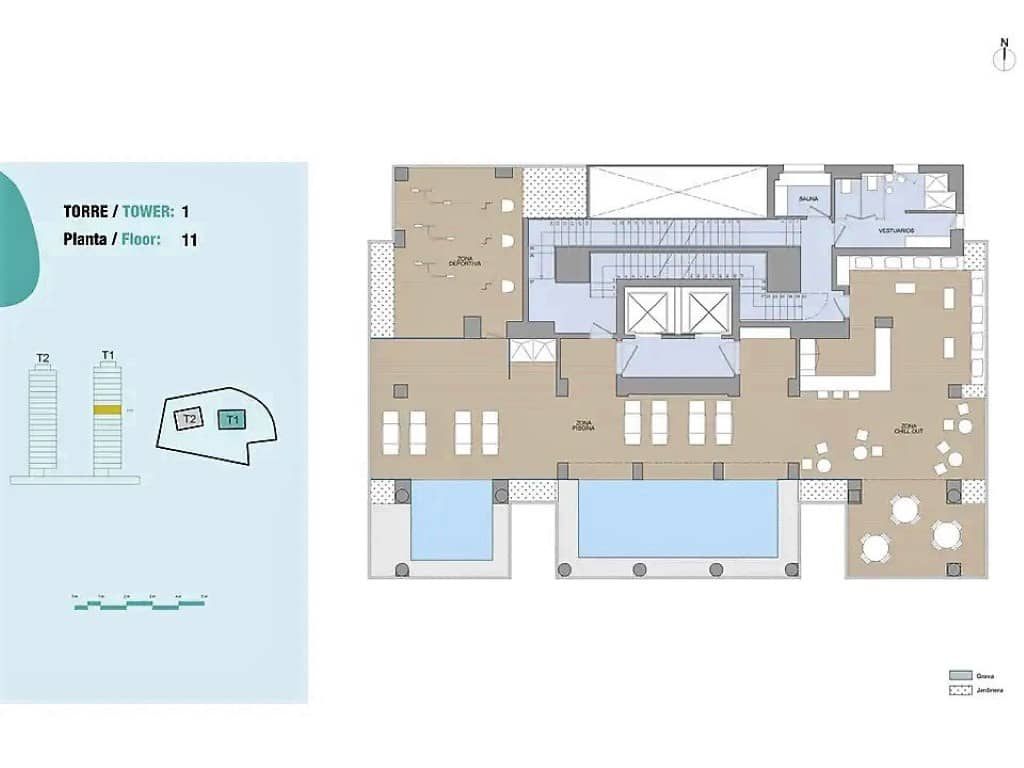 3 camera da letto Appartamento in vendita in Calpe / Calp con piscina garage - 1.265.000 € (Rif: 6999766)