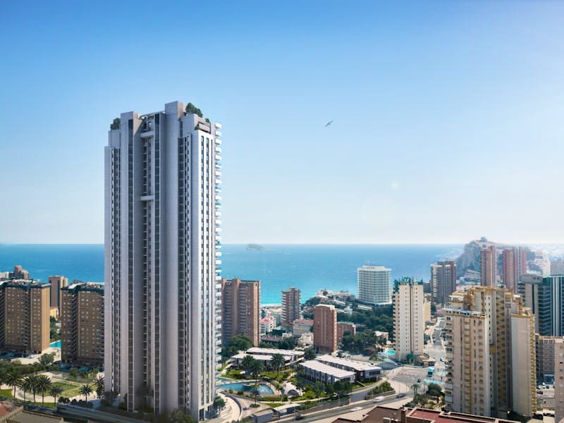 2 slaapkamer Appartement te koop in Benidorm met zwembad garage - € 690.000 (Ref: 7007532)