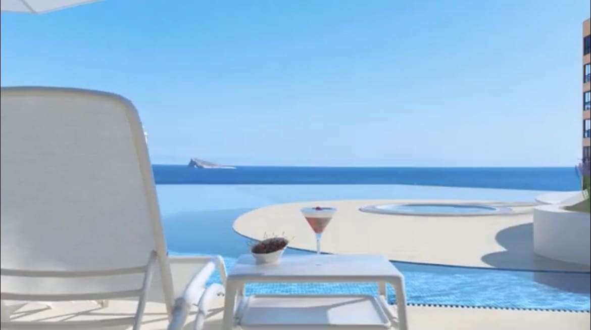 3 quarto Apartamento para venda em Benidorm com garagem - 958 000 € (Ref: 7007532)