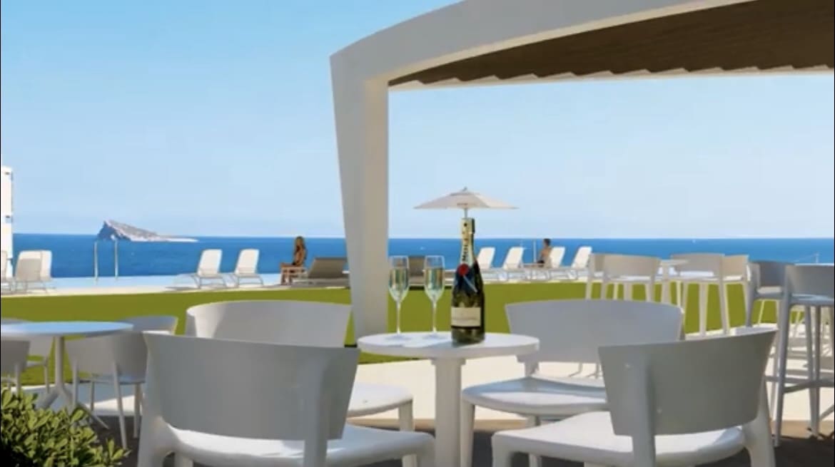 3 quarto Apartamento para venda em Benidorm com garagem - 958 000 € (Ref: 7007532)