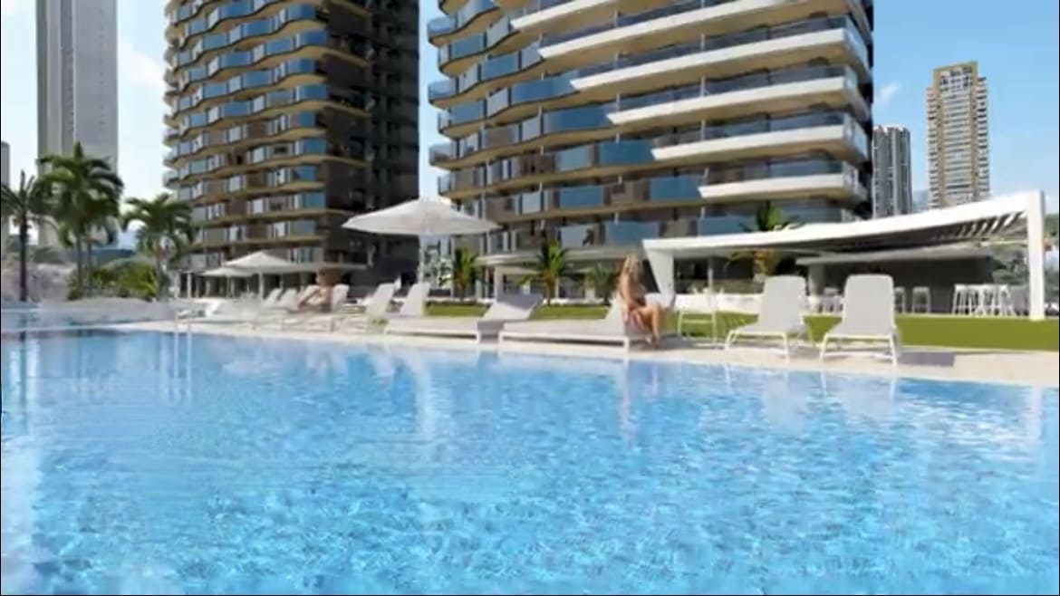 3 quarto Apartamento para venda em Benidorm com garagem - 958 000 € (Ref: 7007532)