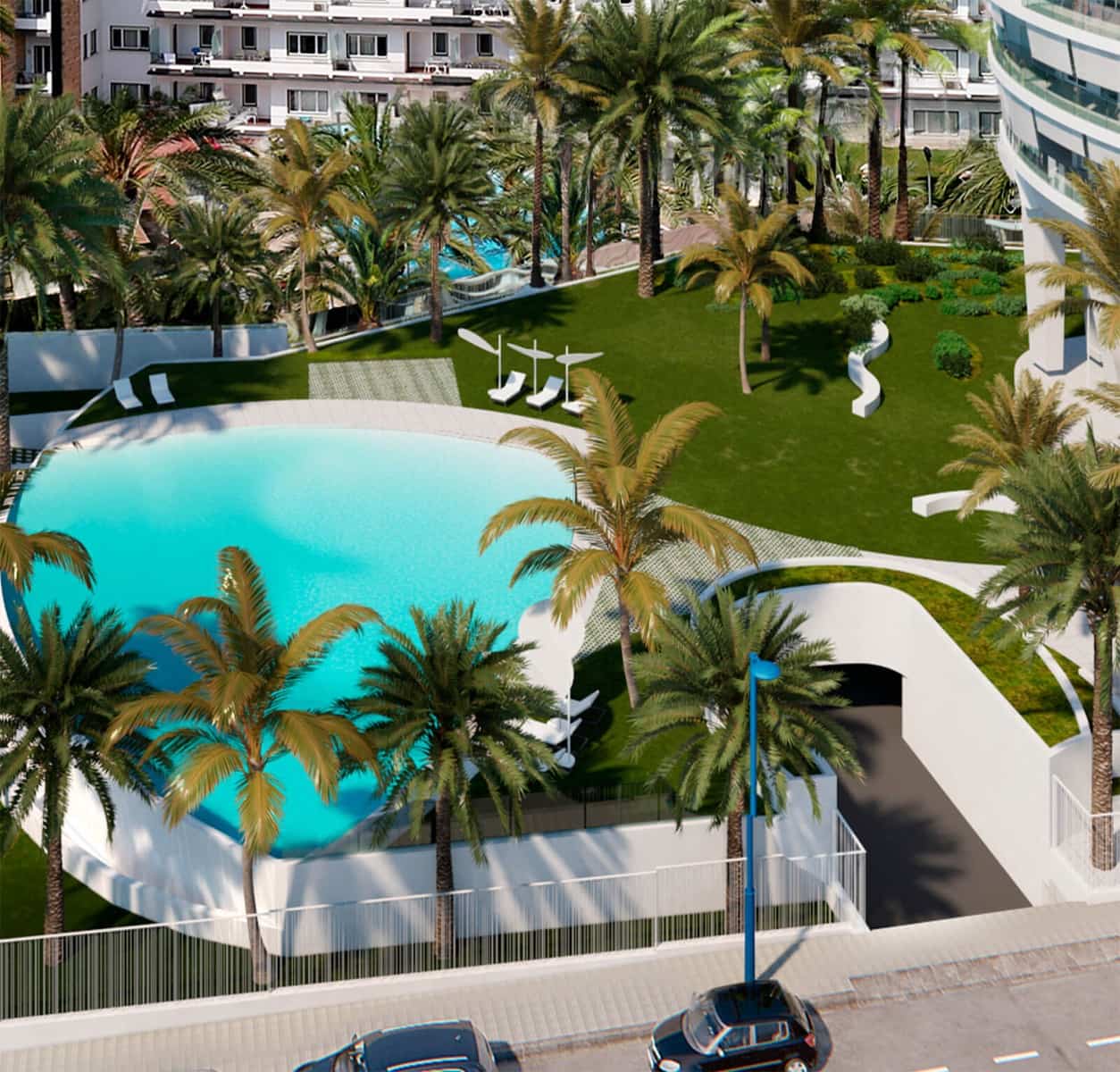 3 slaapkamer Appartement te koop in Benidorm met zwembad garage - € 1.550.000 (Ref: 7016172)