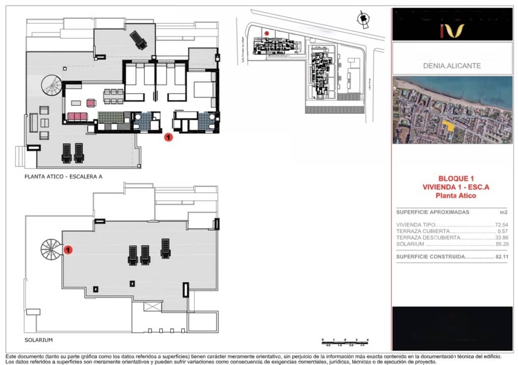 3 bedroom Apartment for sale in Denia with garage - € 489,000 (Ref: 7020462)