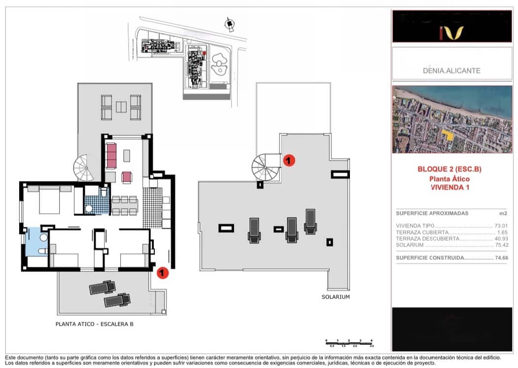 Apartamento de 3 habitaciones en Dénia en venta con garaje - 499.000 € (Ref: 7022773)
