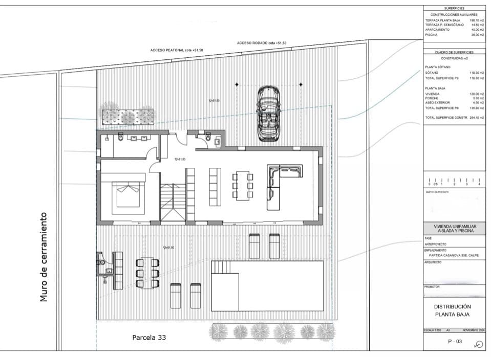 3 Zimmer Villa zu verkaufen in Calpe / Calp mit Garage - 1.190.000 € (Ref: 7028814)