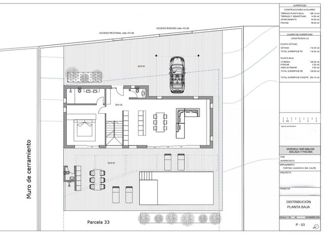 3 Zimmer Villa zu verkaufen in Calpe / Calp mit Garage - 1.190.000 € (Ref: 7028814)