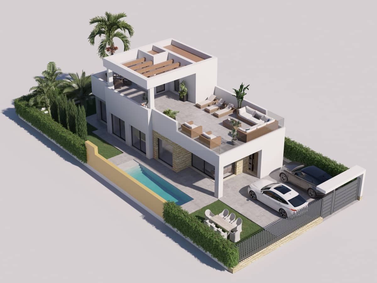 3 bedroom Villa for sale in Finestrat with pool garage - € 550,000 (Ref: 7036241)