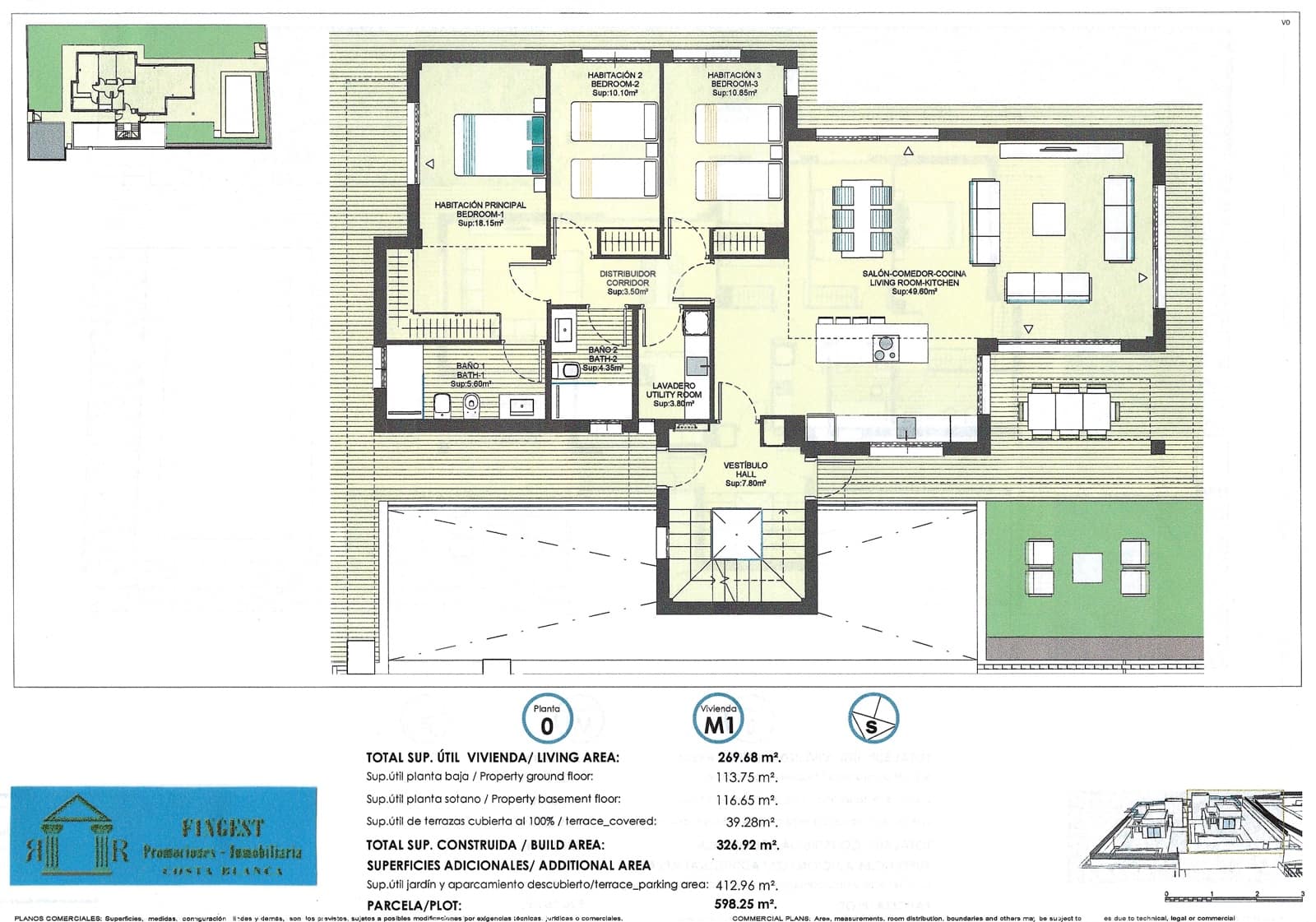 3 camera da letto Villa in vendita in Finestrat con piscina garage - 650.000 € (Rif: 7085222)