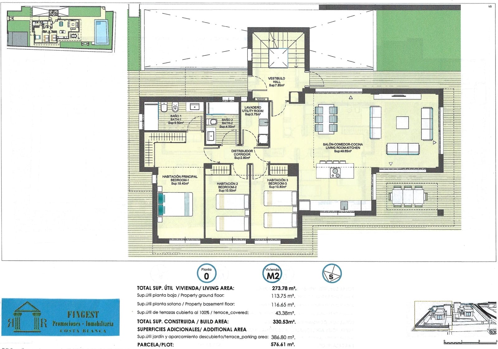3 camera da letto Villa in vendita in Finestrat con piscina garage - 650.000 € (Rif: 7085222)