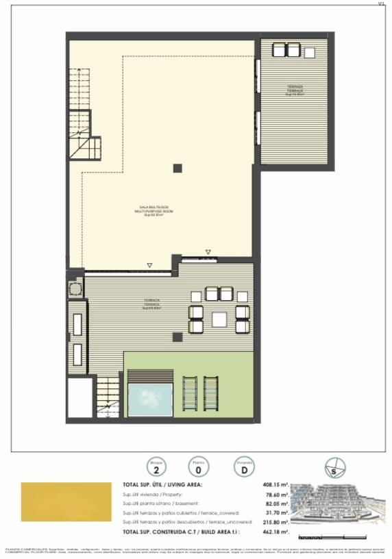 3 camera da letto Appartamento in vendita in Finestrat con garage - 460.000 € (Rif: 7085224)