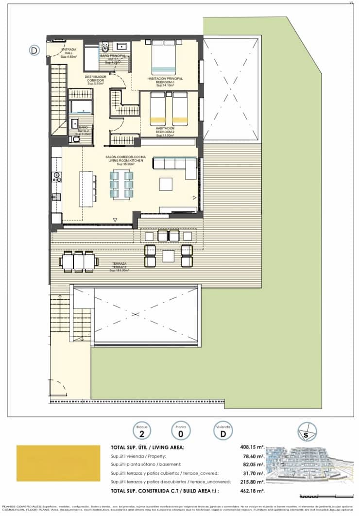 3 camera da letto Appartamento in vendita in Finestrat con garage - 460.000 € (Rif: 7085224)
