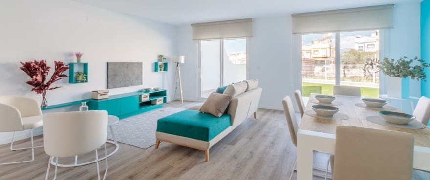 3 soveværelse Semi-Rækkehus til salg i Finestrat med garage - € 460.000 (Ref: 7085224)