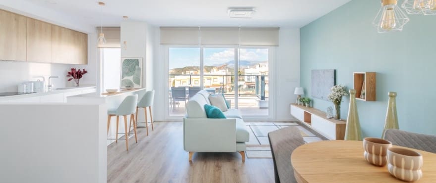 3 soveværelse Semi-Rækkehus til salg i Finestrat med garage - € 460.000 (Ref: 7085224)