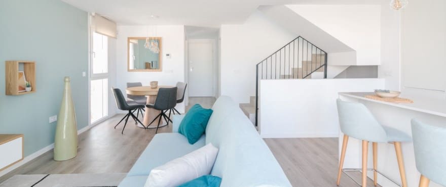 3 soveværelse Semi-Rækkehus til salg i Finestrat med garage - € 460.000 (Ref: 7085224)