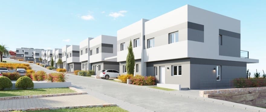 3 soveværelse Semi-Rækkehus til salg i Finestrat med garage - € 460.000 (Ref: 7085224)
