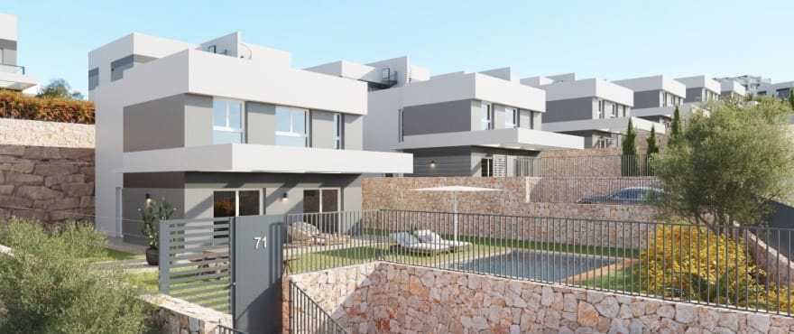Pareado de 3 habitaciones en Finestrat en venta con garaje - 440.000 € (Ref: 7085225)
