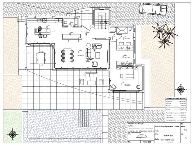 4 camera da letto Villa in vendita in Moraira, Teulada-Moraira con piscina garage - 1.775.000 € (Rif: 7099482)
