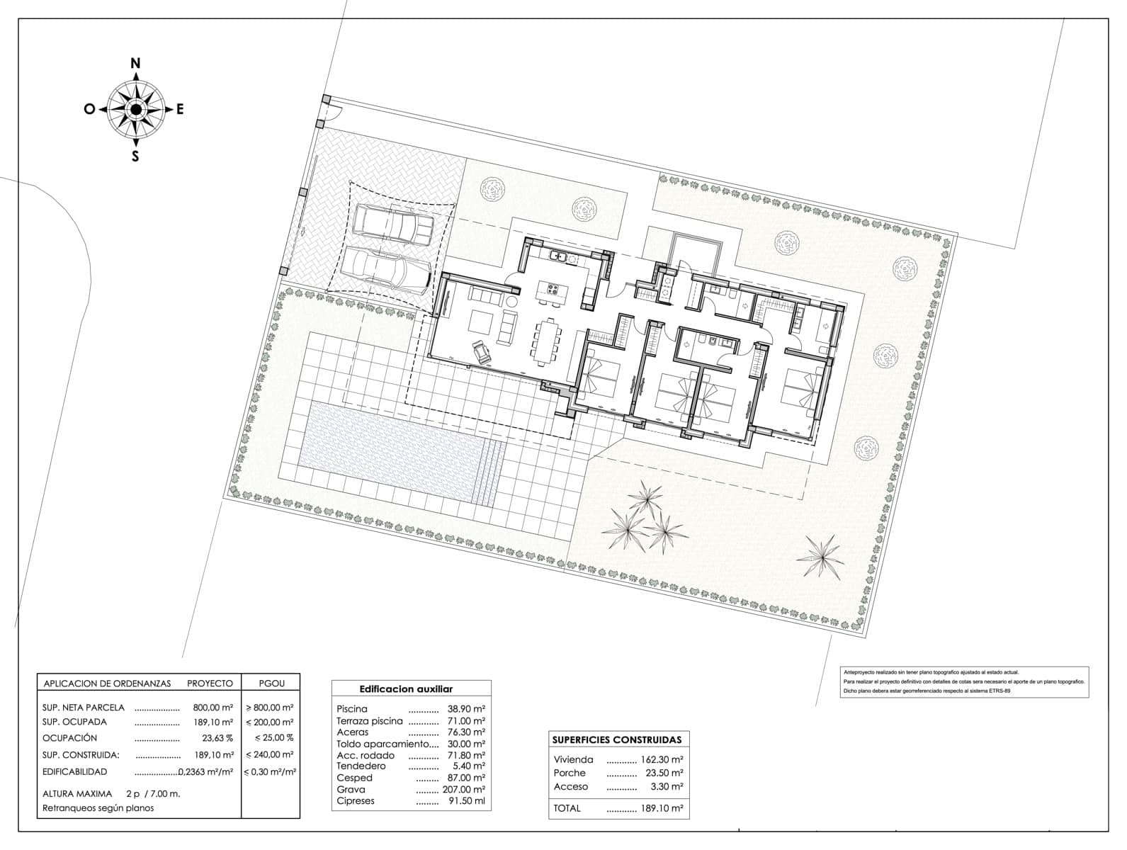 3 camera da letto Villa in vendita in Calpe / Calp con piscina garage - 850.000 € (Rif: 7099483)