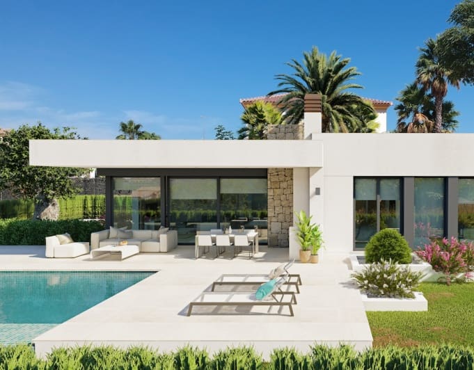 3 chambre Villa/Maison à vendre à Calpe / Calp avec piscine garage - 820 000 € (Ref: 7099484)