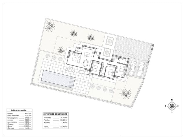 3 chambre Villa/Maison à vendre à Calpe / Calp avec piscine garage - 820 000 € (Ref: 7099484)