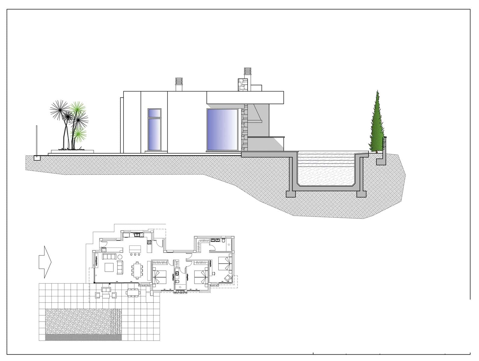 3 chambre Villa/Maison à vendre à Calpe / Calp avec piscine garage - 820 000 € (Ref: 7099484)