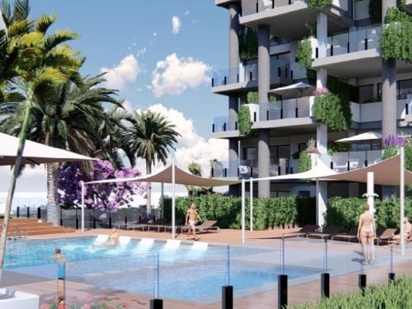 3 soveværelse Lejlighed til salg i Calpe / Calp med garage - € 557.000 (Ref: 7237407)