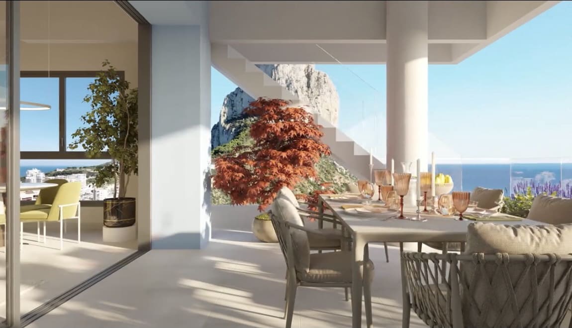 3 camera da letto Appartamento in vendita in Calpe / Calp con garage - 1.650.000 € (Rif: 7363563)