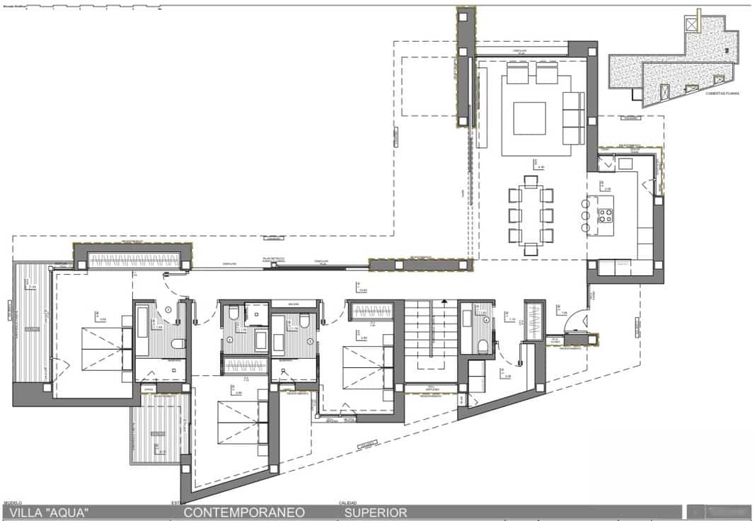 3 bedroom Villa for sale in Cumbre del Sol with pool garage - € 1,871,000 (Ref: 7389852)