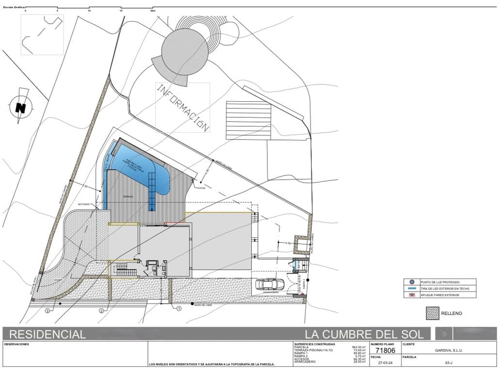 3 camera da letto Villa in vendita in Cumbre del Sol con piscina garage - 1.947.500 € (Rif: 7397452)
