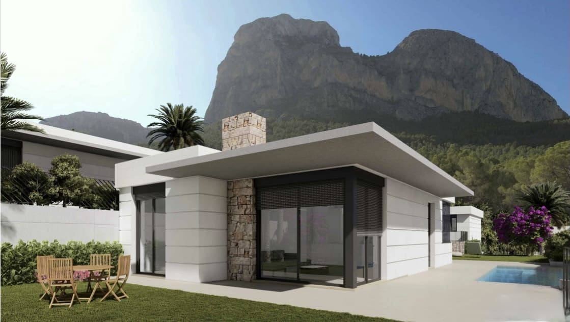 3 bedroom Villa for sale in Polop with pool garage - € 505,500 (Ref: 7405854)
